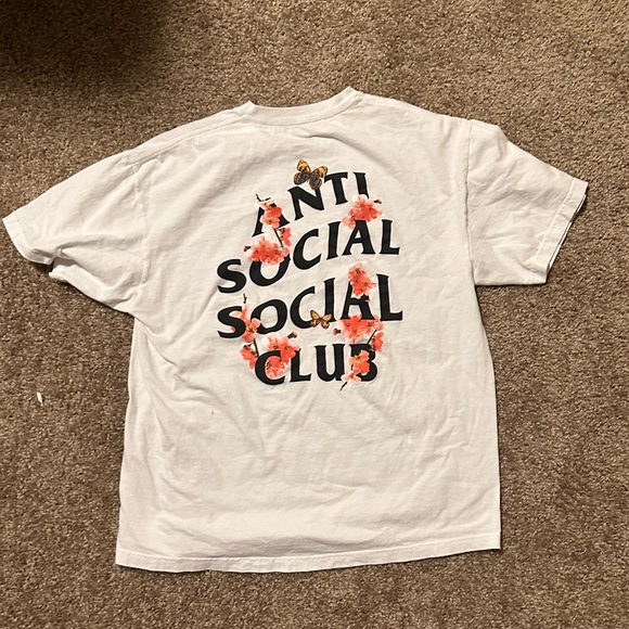 Anti Social Social Club flower shirt size XL - Picture 1 of 3